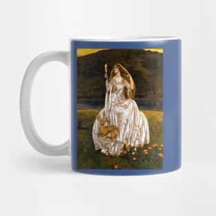 The Damsel of the Lake, Called Nimue the Enchantress - Frank Cadogan Cowper Mug